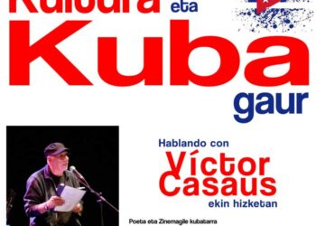 Cultura y Cuba hoy, hablando con Víctor Casaus: Bilbao 22 de marzo