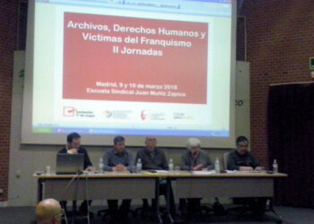 Intervención en las II Jornadas «Archivos, Derechos Humanos y Víctimas del franquismo»