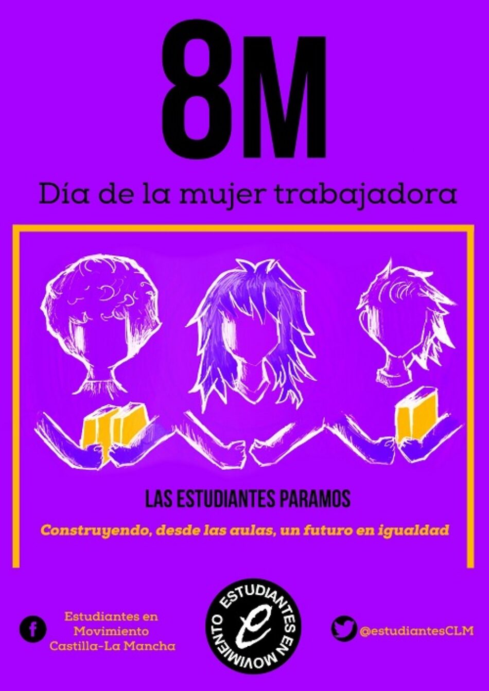 Estudiantes en Movimiento apoya la Huelga Feminista del 8M