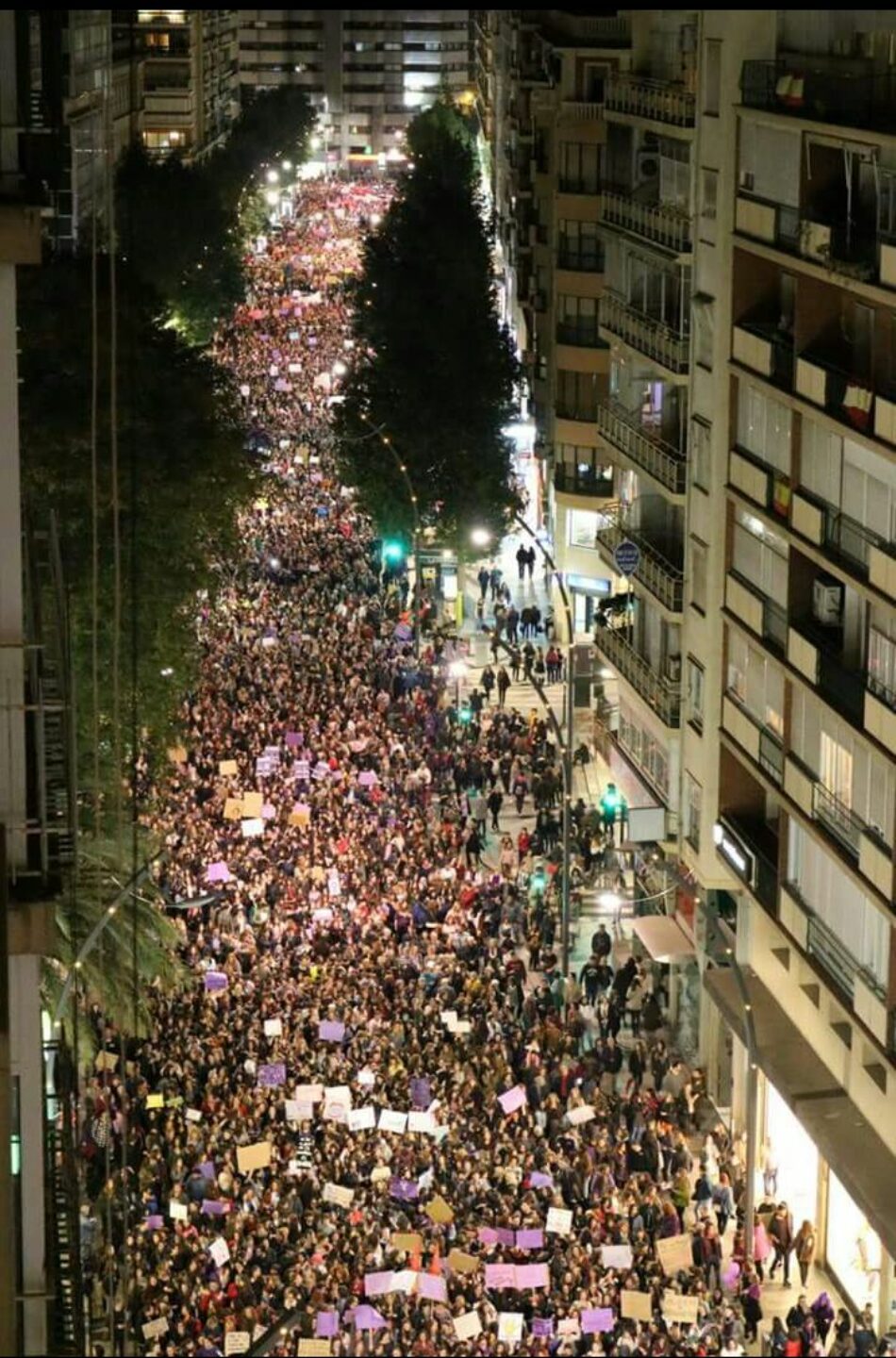 Éxito incuestionable de la huelga del 8M