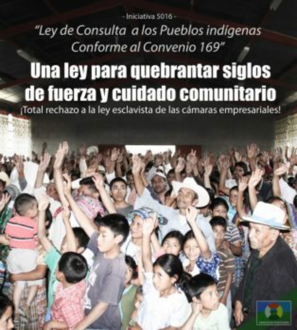 Guatemala. ¡Sin derechos no hay consulta!