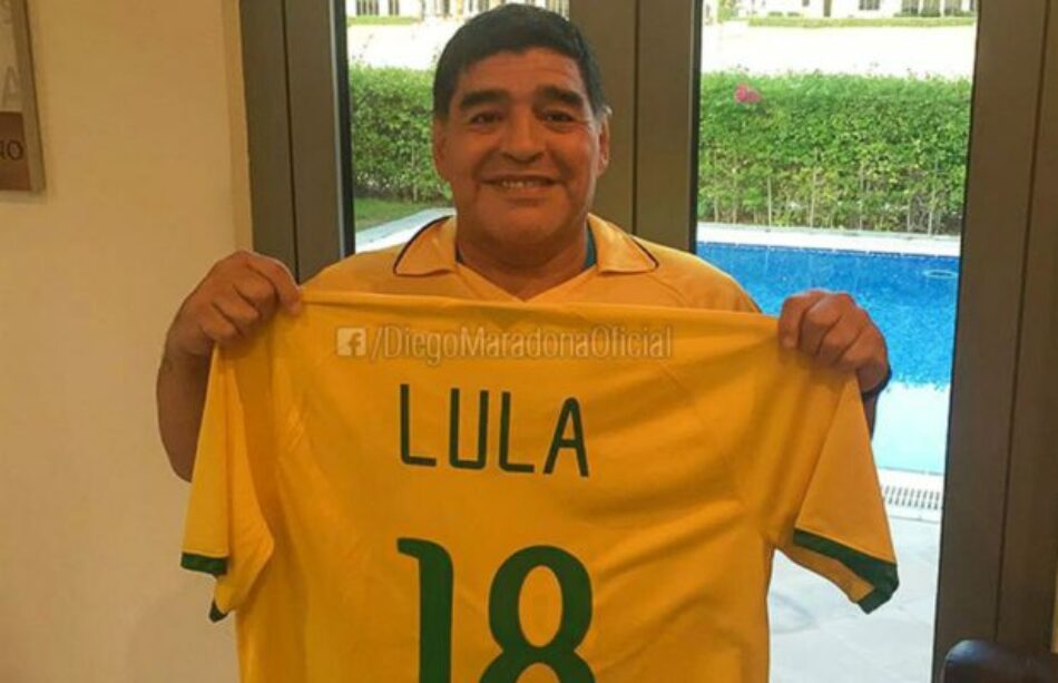 Diego Maradona: “El traidor de Temer es el juguetito de Donald Trump”