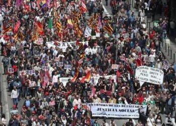 Les lluites dels pensionistes, de les dones i de les persones migrades són de totes: ens mobilitzem pel Dia Internacional del Treball!