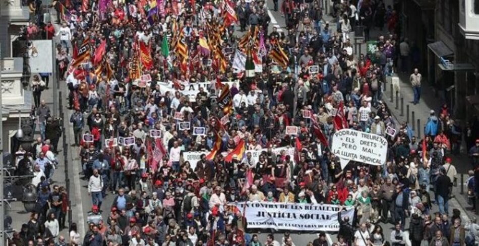 Les lluites dels pensionistes, de les dones i de les persones migrades són de totes: ens mobilitzem pel Dia Internacional del Treball!