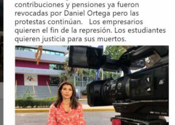 Nicaragua. Comunicado del Frente Sandinista. Poco a poco se aclara la película y los que halan los hilos