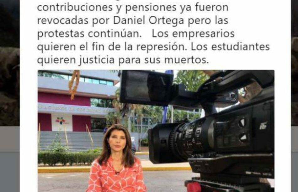 Nicaragua. Comunicado del Frente Sandinista. Poco a poco se aclara la película y los que halan los hilos