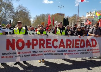 Movilización en defensa de las pensiones públicas en todo el país