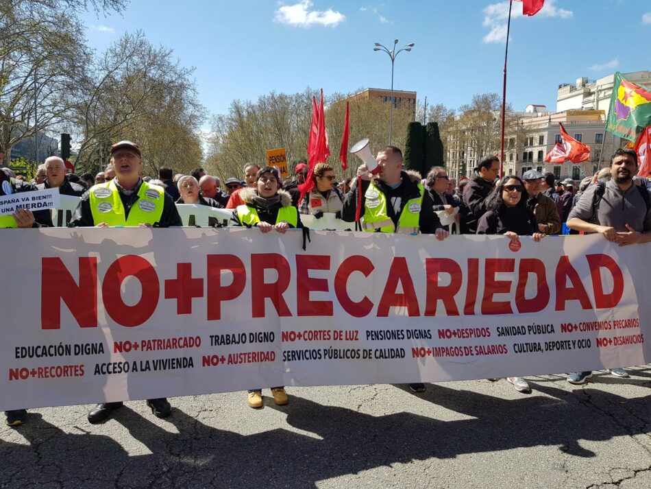 Movilización en defensa de las pensiones públicas en todo el país