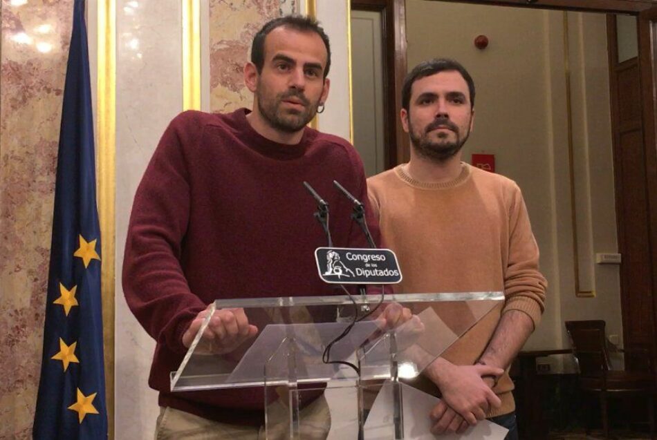Diputados de IU y En Marea reclaman que Cospedal explique en el Congreso la “utilización” por EE.UU de buques y aviones de las bases de Zaragoza y Rota para bombardear Siria