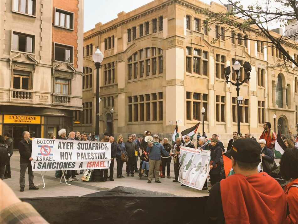 Gijón se manifiesta contra la represión de la Marcha del Retorno en Gaza