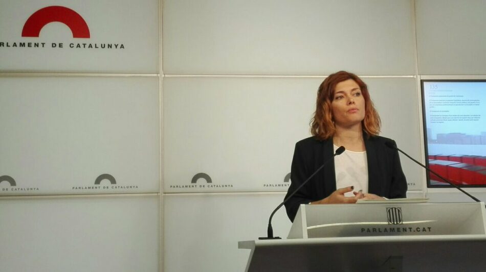 Elisenda Alamany: “Davant la involució democràtica del PP cal caminar cap a una investidura efectiva”