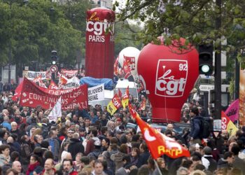 El sindicato CGT se solidariza con la huelga de ferrocarriles en Francia