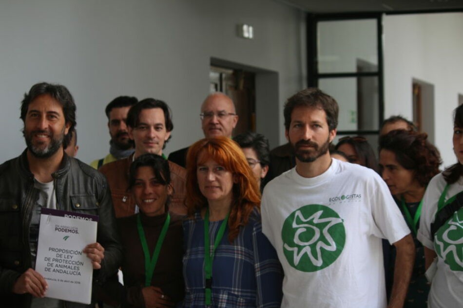 Un total de 12 nuevas entidades ecologistas se adhieren a la reforma de la Ley de Protección Animal de Podemos Andalucía