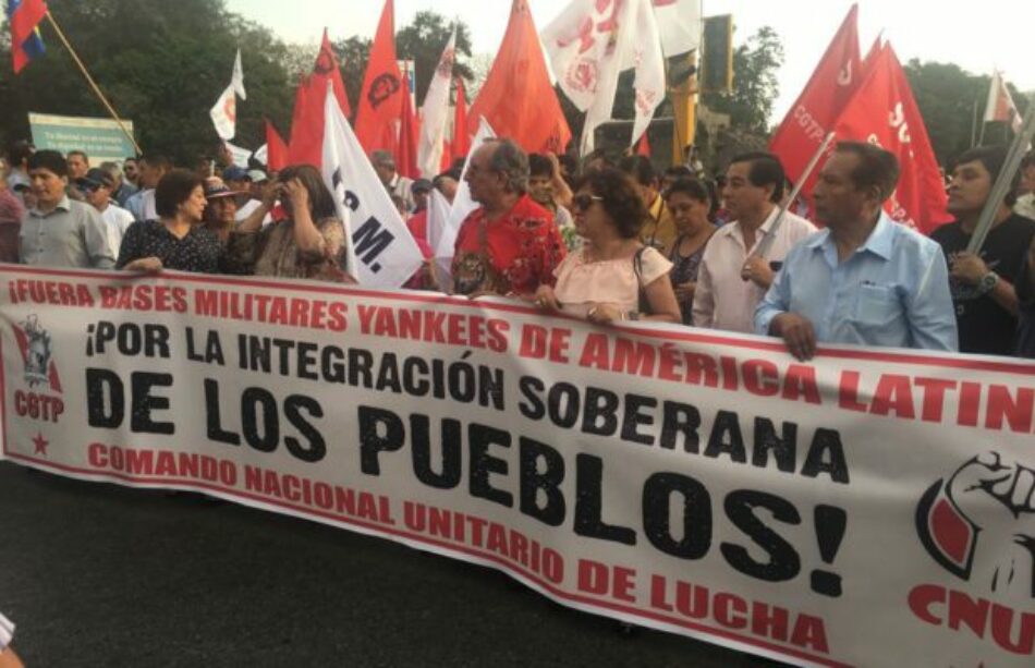 En Cumbre de los Pueblos: Multitudinaria marcha antiimperialista (fotoreportaje)