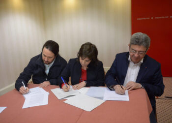 Podemos firma junto con France Insumise y Bloco de Esquerda la declaración de Lisboa por una revolución ciudadana en Europa