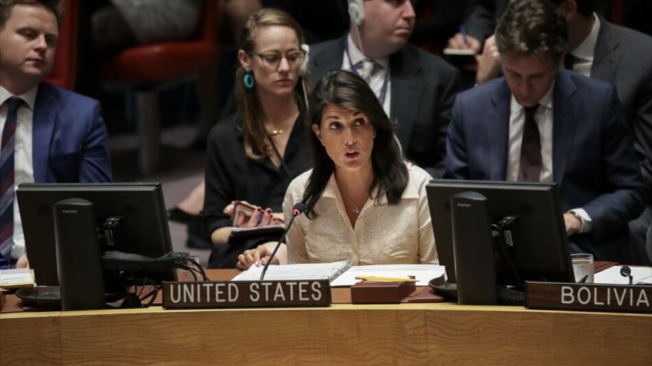 Haley aplaude a Israel por asesinar a palestinos con ‘moderación’