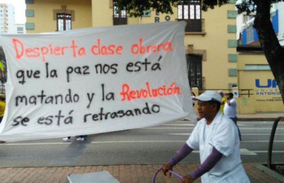 1 de mayo: En Colombia se lucha por trabajo digno