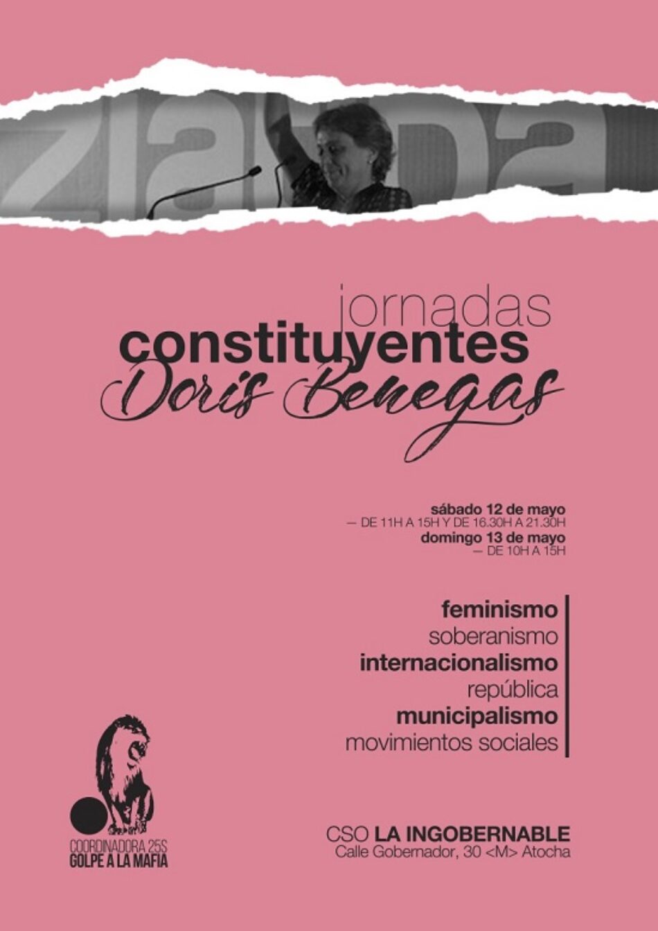 Jornadas Constituyentes Doris Benegas