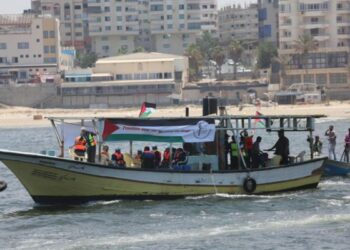 Fuerzas israelíes interceptaron una flotilla que zarpó de la Franja de Gaza
