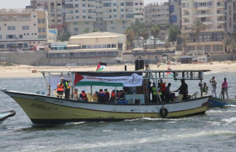 Fuerzas israelíes interceptaron una flotilla que zarpó de la Franja de Gaza