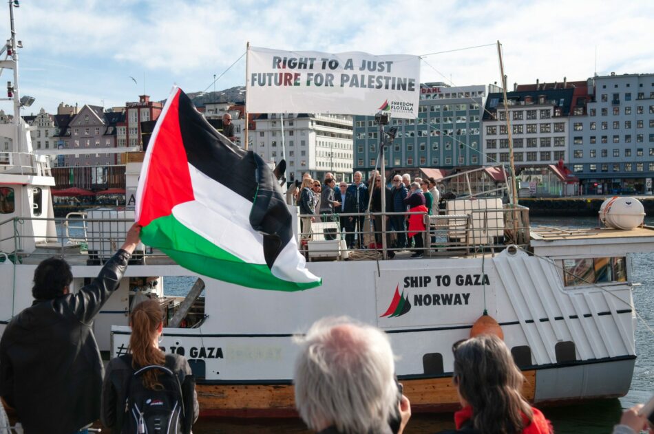¡La Flotilla de la Libertad navegando por «Un futuro digno para Palestina»!