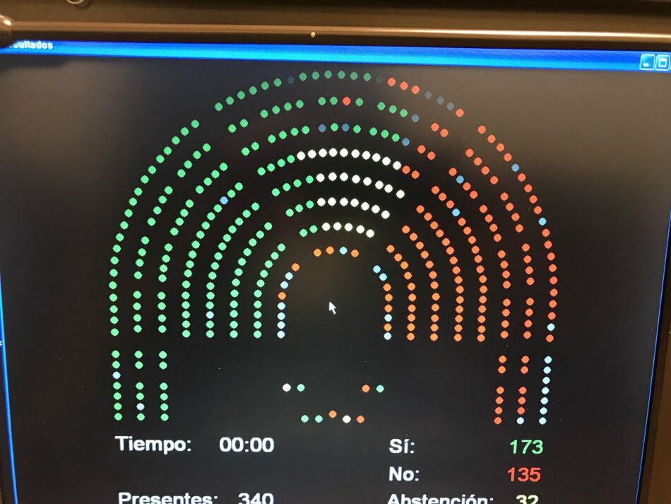 IU se felicita de que “a la 17 haya sido la vencida, la mayoría a instancias de nuestra formación” hasta que el Congreso ha aceptado hoy abrir el debate para despenalizar la eutanasia