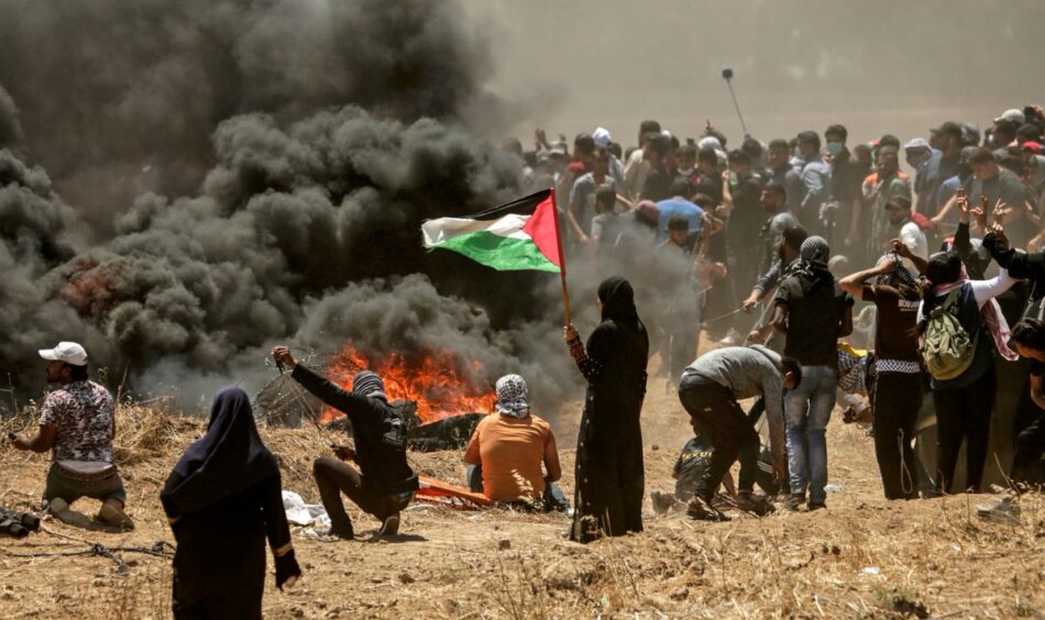 Aumenta a 41 muertos la cifra oficial de muertos en la represión de las manifestaciones en Gaza