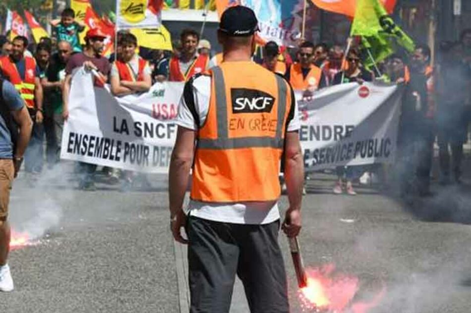 Consulta muestra rechazo mayoritario a reforma ferroviaria en Francia