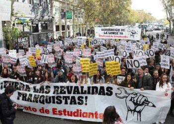 El Sindicato de Estudiantes exige la «retirada de todas las sanciones a los y las estudiantes que no han hecho las reválidas franquistas»