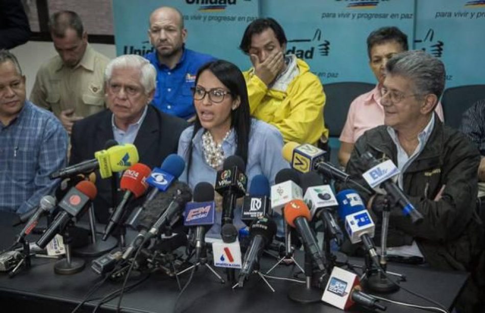 Venezuela: MUD ratifica línea abstencionista de cara a elecciones del 20M