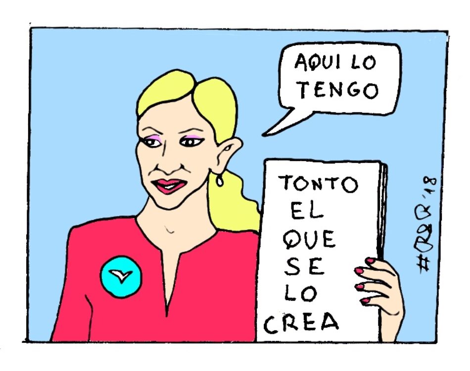 Viñeta Cristina Cifuentes.