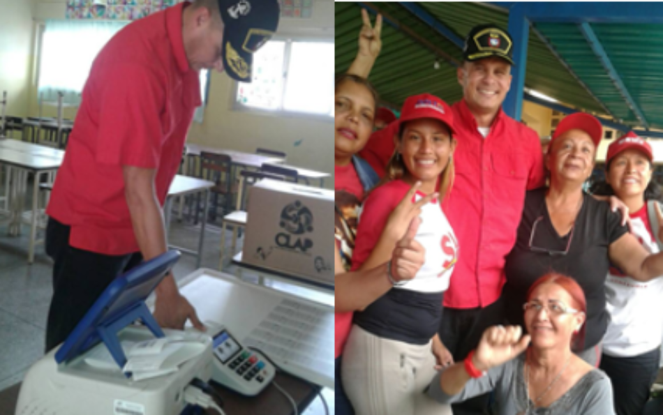 El voto rebelde es a favor de Nicolás Maduro
