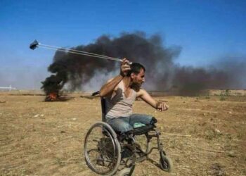 Palestina: Una foto que marca en toda su magnitud la resistencia de un pueblo