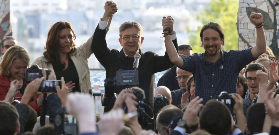 Iglesias y Mélenchon celebran un acto conjunto en Madrid