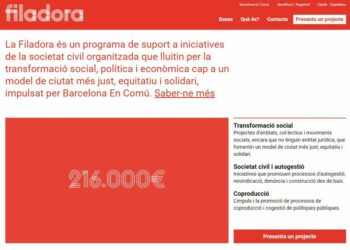 Vint-i-tres propostes sobre memòria i drets civils, habitatge i salut i mobilitat rebran el finançament de La Filadora per seguir treballant per la ciutat