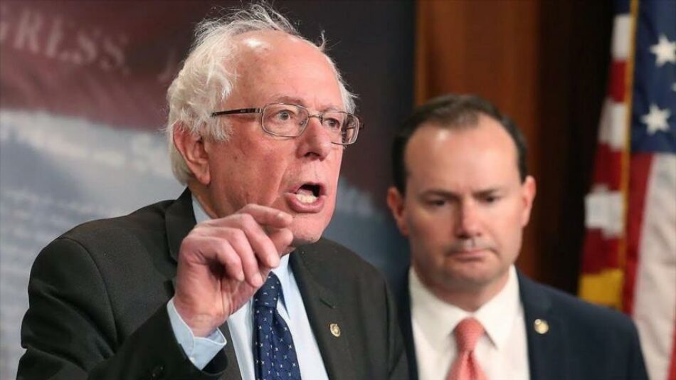 Bernie Sanders exige revelar rol del Pentágono en un ataque a un puerto yemení de Al-Hudayda