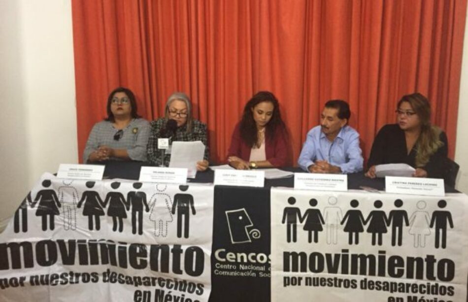México. Desaparecid@s: familiares lograron comprometer a tres candidatos a resolver la situación
