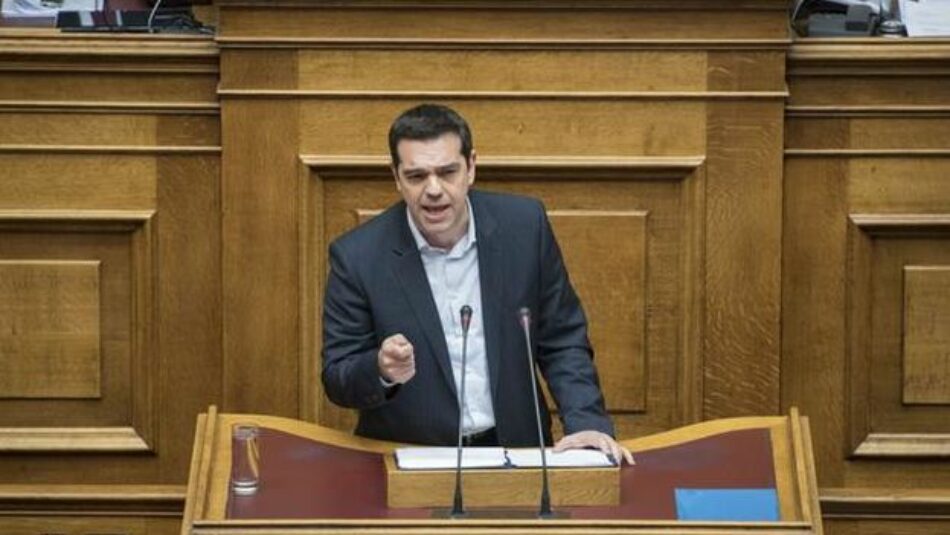 El gobierno de Alexis Tsipras supera una moción de censura en el Parlamento griego