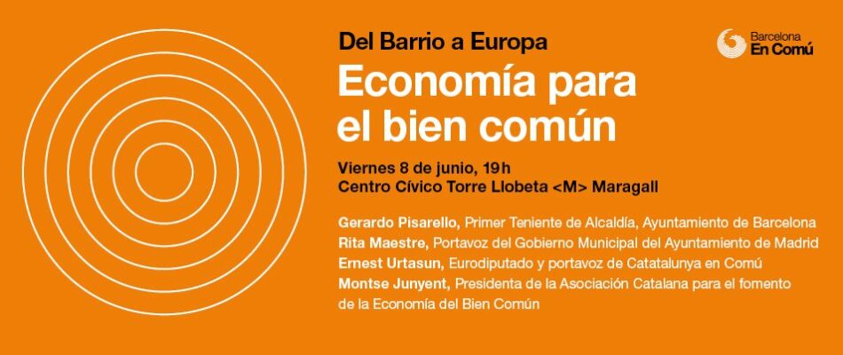 Gerardo Pisarello i Rita Maestre debaten sobre l’economia pel bé comú per  desafiar les polítiques neoliberals europees