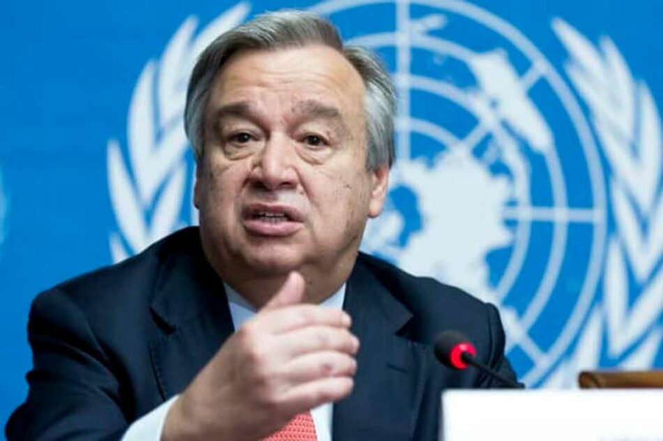 Hace falta unidad y solidaridad para ayudar a refugiados: Guterres