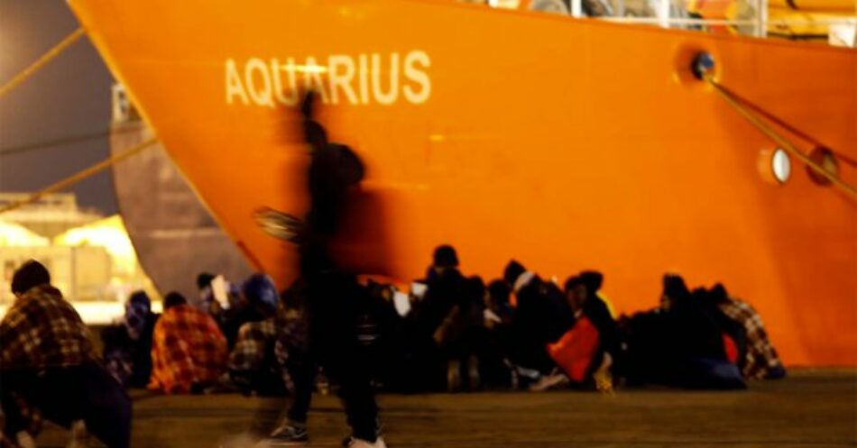 Oxfam Intermón celebra el paso al frente de Pedro Sánchez de aceptar que el barco Aquarius llegue al puerto de Valencia