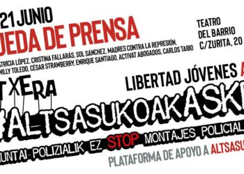 «¡Libertad para los 7 de Altsasu!»