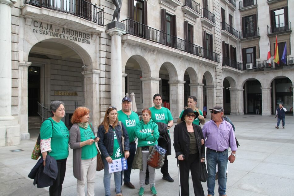 La PAH denuncia que Liberbank vuelve a intentar desahuciar