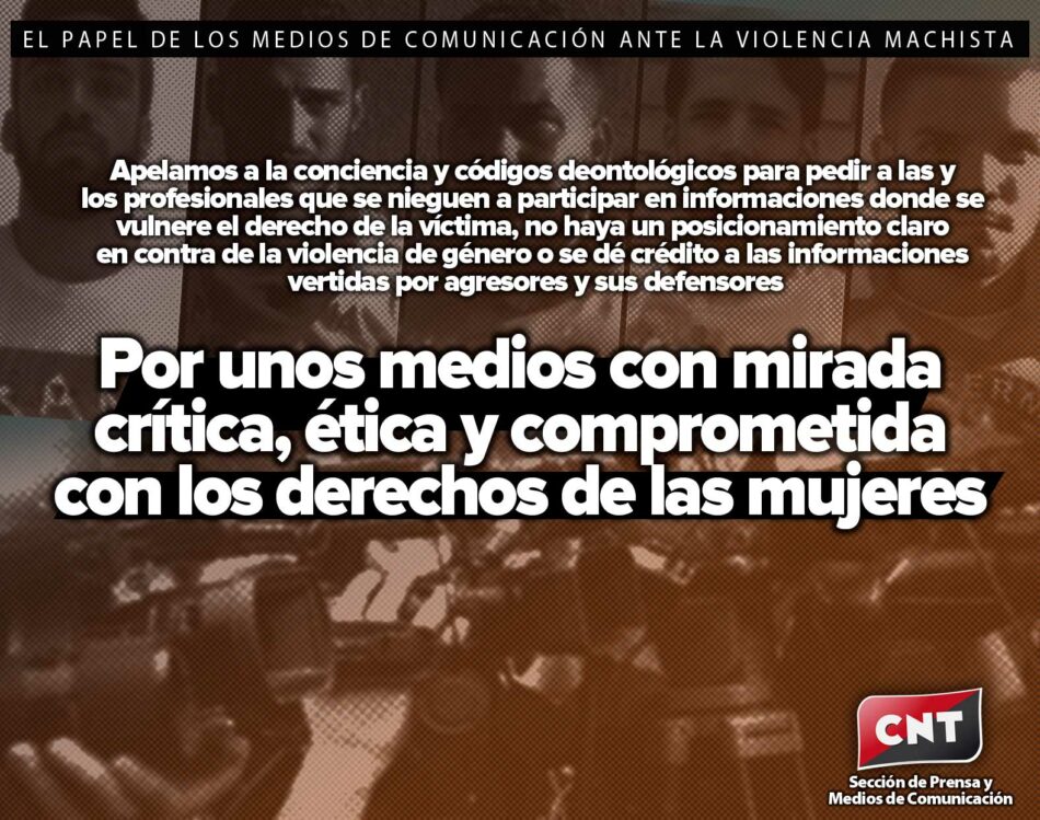 El papel de los medios de comunicación en la violencia machista