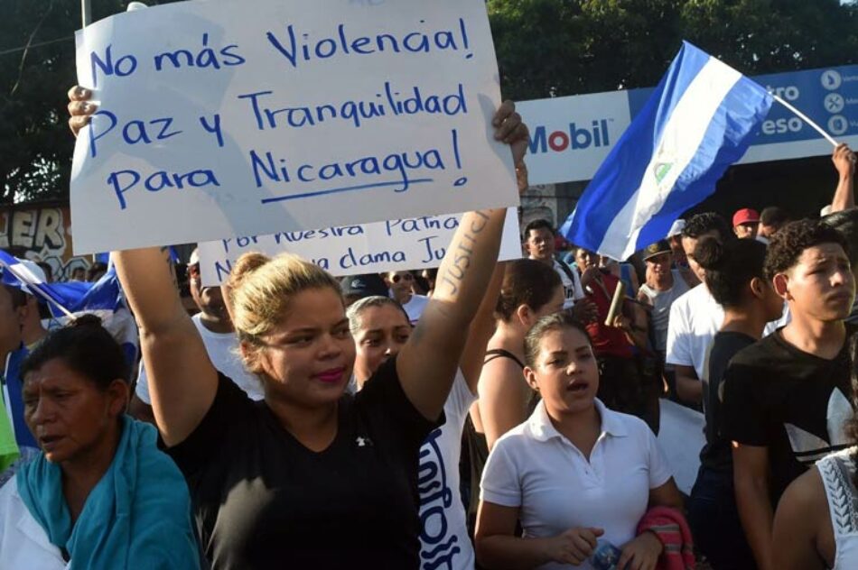 Nicaragua clama por la paz frente acciones desestabilizadoras