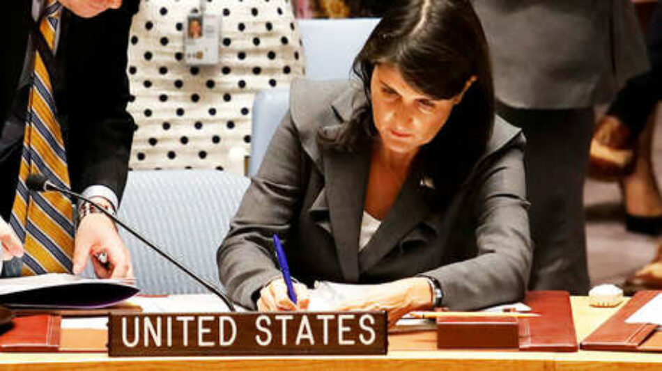 Consejo de Seguridad de la ONU rechaza el proyecto presentado por EE.UU. sobre Israel