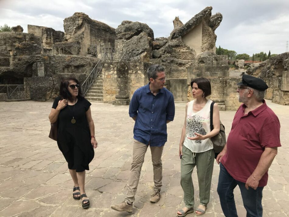 Podemos Andalucía pide consenso político para impulsar la recuperación del templo mayor de Itálica
