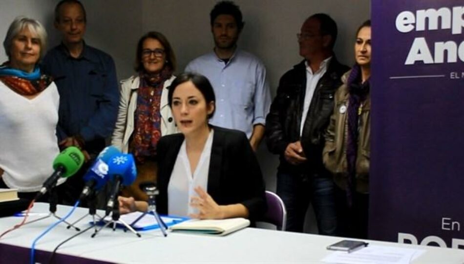 Isabel Franco dimite como Secretaria de Sociedad Civil de Podemos Andalucía ante la «desconexión» de este partido y su «fusión» con IU