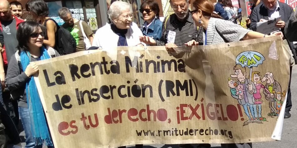 Convocan movilización en protesta por la gestión restrictiva y arbitraria de la Renta Mínima de Inserción (RMI) impuesta por los gobiernos de Cifuentes/Garrido