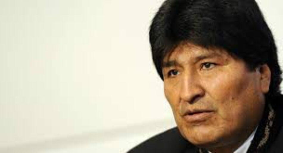 Evo Morales denuncia planes de desprestigio a su gobierno